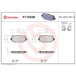 Brembo P11032n Brake Pad||p11032n_Drw.Jpg||87||brmp11032n||1752678