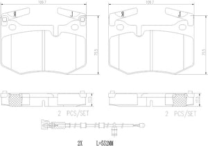 Brembo P83164n Brake Pad||||85||brmp83164n||2009066