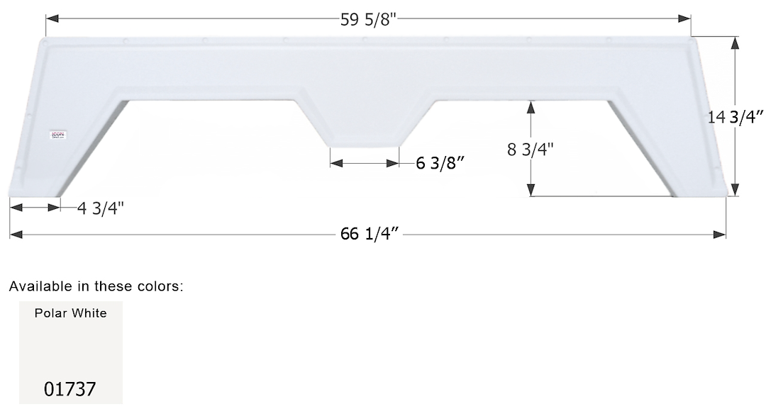 Icon 01737 Fender Skirt||||85||i6s01737||2022638