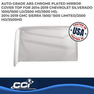 Coast To Coast Ccimc67518 Exterior Mirror Cover||c2c_Ccimc67518_Mirror Cover_B2c_2.Jpg||86||c2cmc67518||1301191