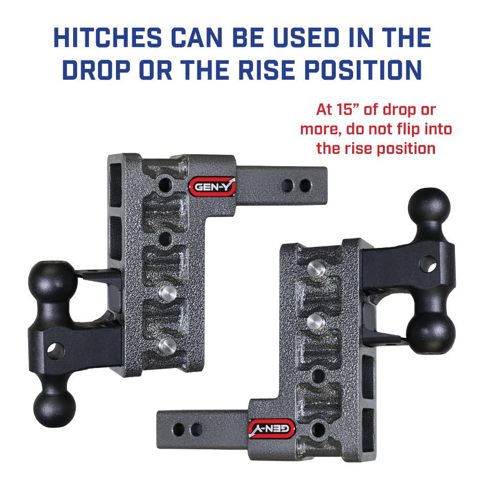 Product of Gen-Y Hitch GH-625 Receiver Trailer Hitch Ball Mount 