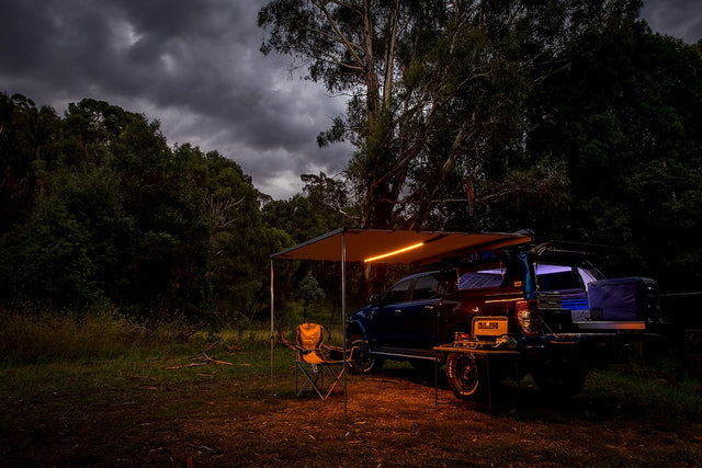 Product of ARB 814410 SUV/Pickup Overlanding Manual Awning , Tan Solid 