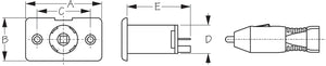 Product of Sea Dog 426112-1 Marine Electrical Panel