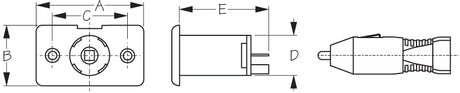 Product of Sea Dog 426112-1 Marine Electrical Panel