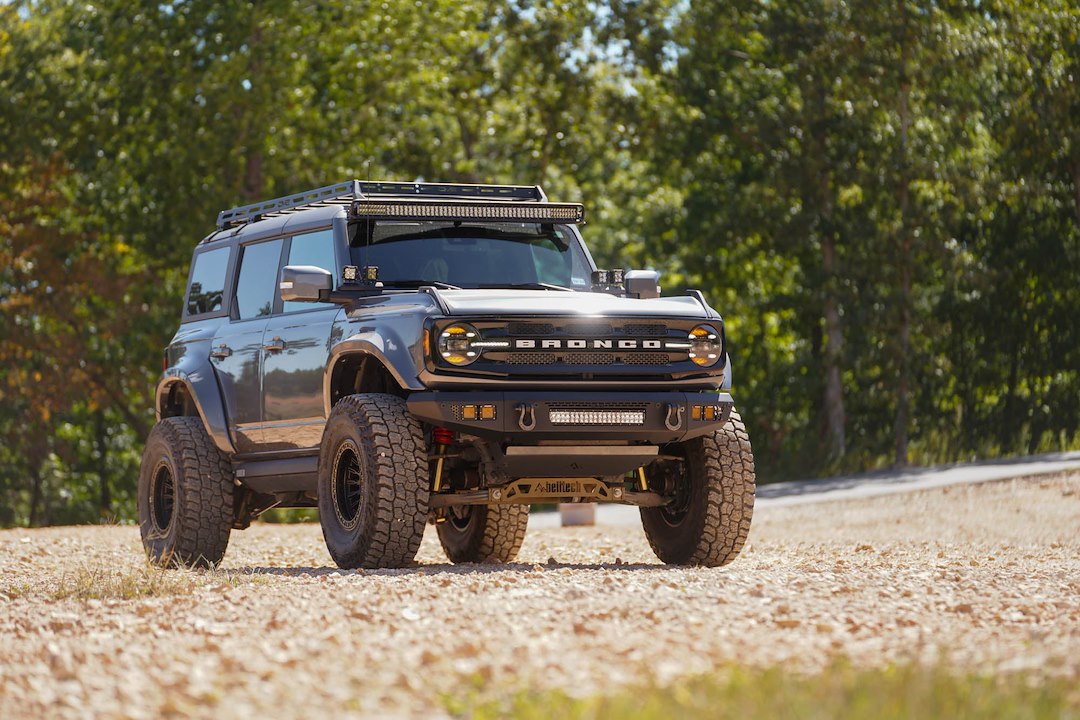 Product of DV8 Offroad FBBR-06 OE Plus Steel Powder Coated Bumper 