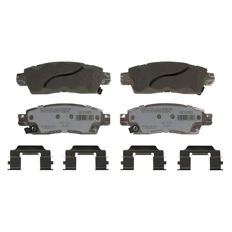 Wagner Brakes Oex883 Brake Pad||oex883.Jpg||85||w66oex883||2222417