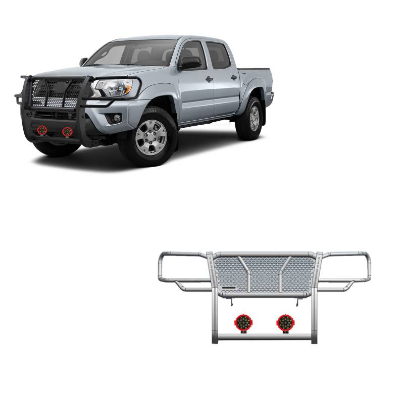 Black Horse Offroad Ru-Tota05-B-Plr Grille Guard||||90||blkrutota05bp||2008091