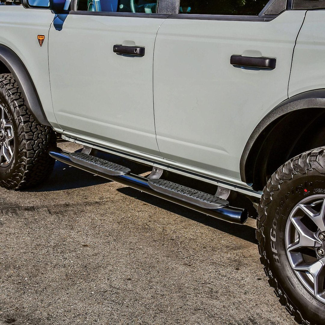 Product of Westin Automotive 21-24195 PRO TRAXX ® Nerf Bar With Surface Steps 