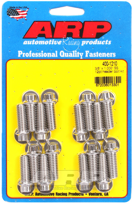 Arp Auto Racing 400-1210 Exhaust Header Bolt||400-1210.Jpg||85||a144001210||1092234