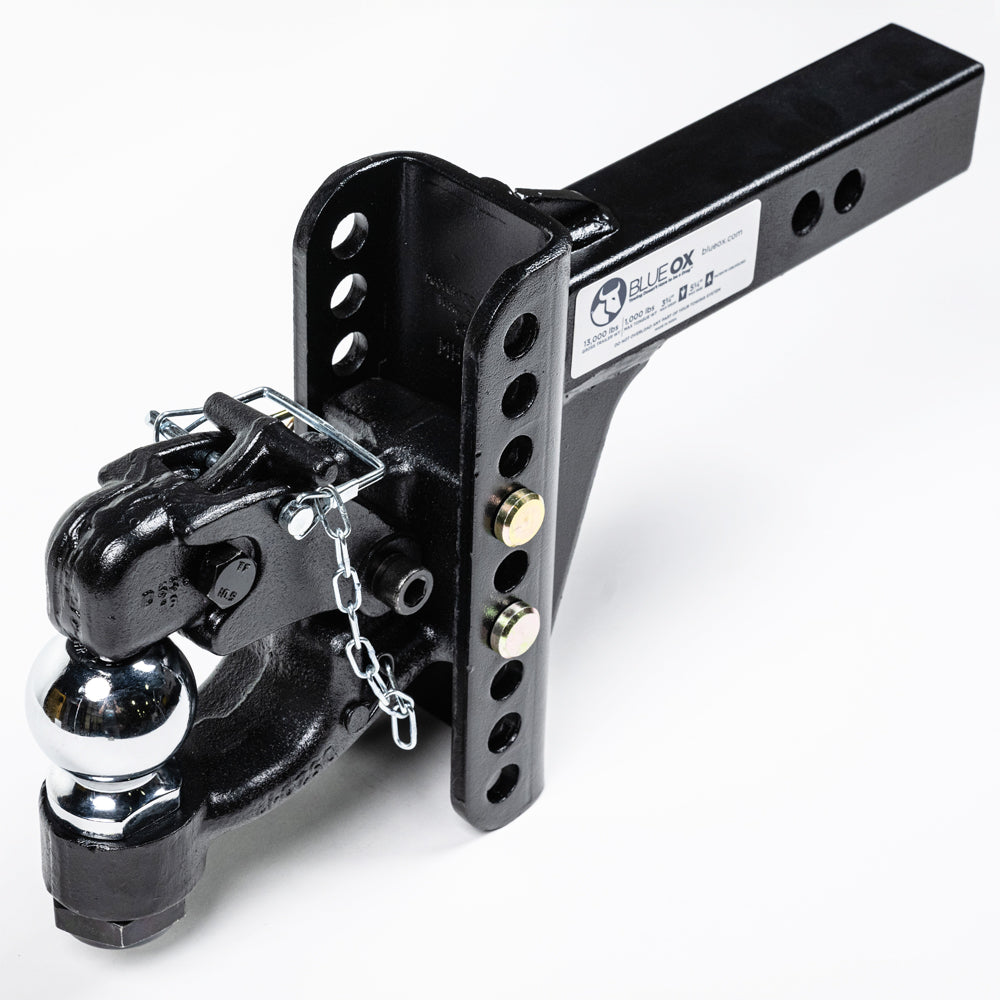 Product of Blue Ox BXH13162 Receiver Trailer Hitch Ball Mount 