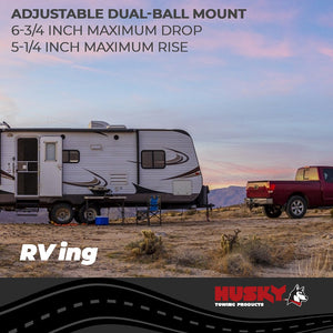 Product of Husky Towing 33108 2 Inch Receiver Trailer Hitch Ball Mount 