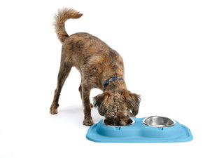 Weathertech (Usa) Dl9603bl Pet Dish||dl9603bl_Dog_Eating_From_Double_Blue.Jpg||86||w24dl9603bl||1505750