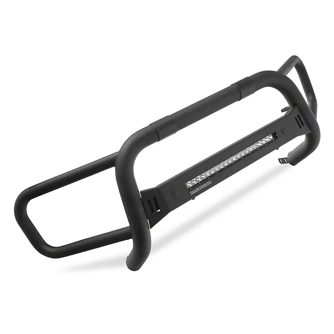 Product of Black Horse Offroad BFRT01 Bull Bar Black Powder Coated 3 Inch No with skid plate 