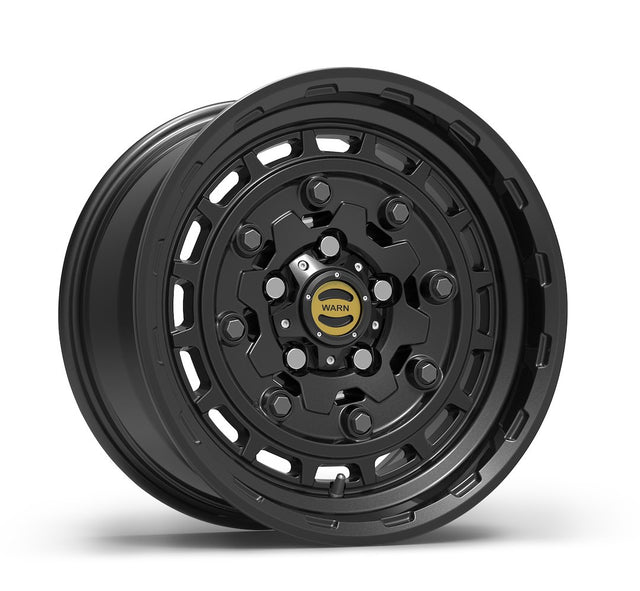 Product of Warn 17x8.5 Black Wheel - 5x5.00 Bolt Pattern 
