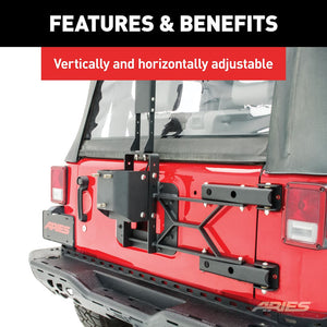 Product of Aries 2563000 Spare Tire Carrier