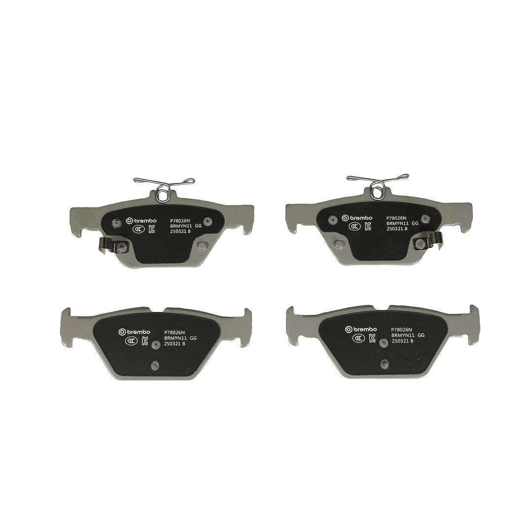Brembo P78026n Brake Pad||p78026n_Bac.Jpg||88||brmp78026n||1753984