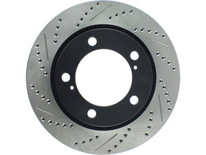 Product of Stop Tech/ Power Slot 127.44162R SportStop ® Drilled And Slotted Drilled And Slotted 1-Piece Brake Rotor 
