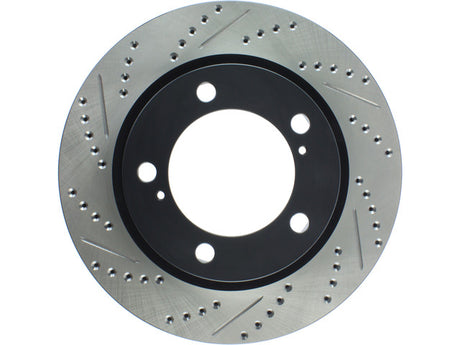 Product of Stop Tech/ Power Slot 127.44162R SportStop ® Drilled And Slotted Drilled And Slotted 1-Piece Brake Rotor 