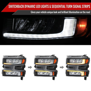 Spec-D Tuning 2lhe-Siv1915jm-G3-Rs Headlight Assembly||||86||sdt1915jmg3rs||1918788