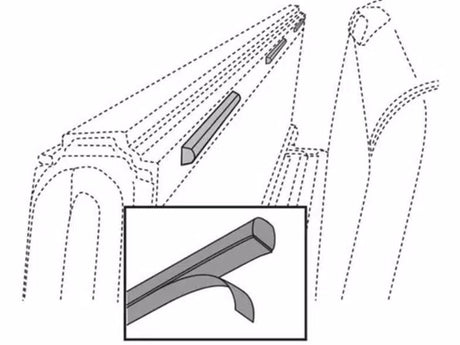 Bak Industries Parts-326a0008 Tonneau Cover Paint Protector||parts-326a0008.Jpg||85||b65326a0008||1357497