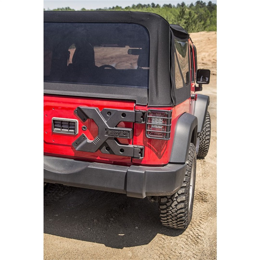 Rugged Ridge 11546.51 Spare Tire Carrier Reinforcement Bracket||11546_51_Install3.Jpg||89||o311154651||1625305