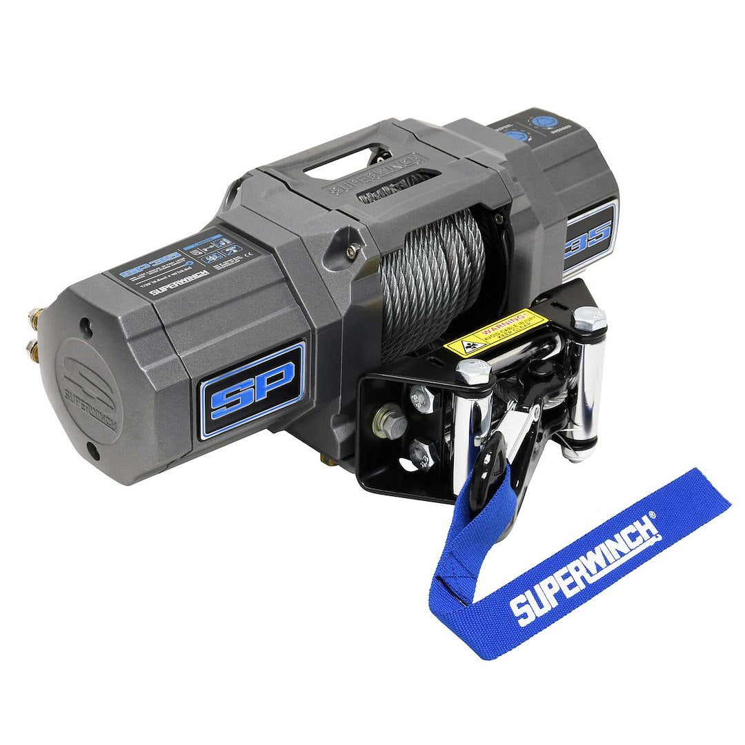Product of Superwinch 1135240 3500 Pound Vehicle Recovery Winch 