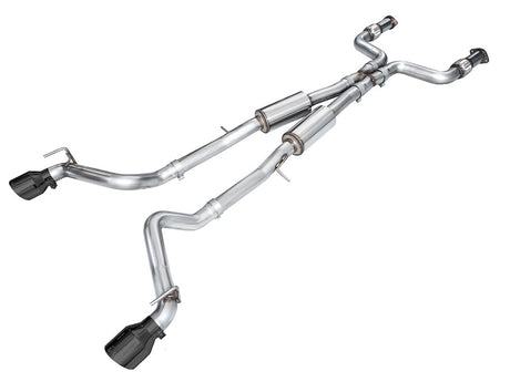 Product of AWE Tuning 3020-33400 Track Edition Cat-Back System Dual Exhaust System Kit 