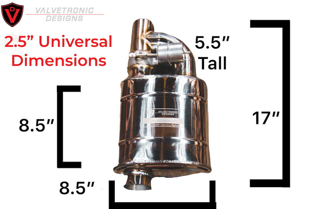 Product of Valvetronic Design UVM.63MM.X2  Exhaust Muffler 