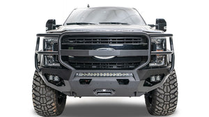 Product of Fab Fours FS17-X4150-1 Matrix Series Steel Powder Coated Bumper 