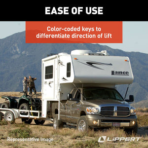 Product of Lippert Components 723915 Camper Jack Remote Control Unit