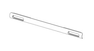 Go Rhino Public Safety 2l61t-M1b Bumper Push Bar Top Channel Cover||2l61t-M1b_2.Png||87||p2s2l61tm1b||2257656