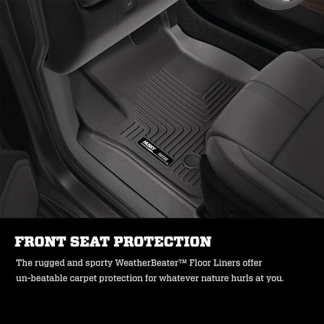 Product of Husky Liner WeatherBeater™ 99101 Black Thermoplastic Polyolefin (TPO) Floor Liner 