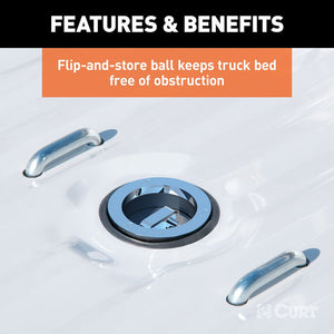 Curt 60616 Gooseneck Trailer Hitch Ball||60616_3008x1990_Fc.Jpg||89||c9360616||1017356