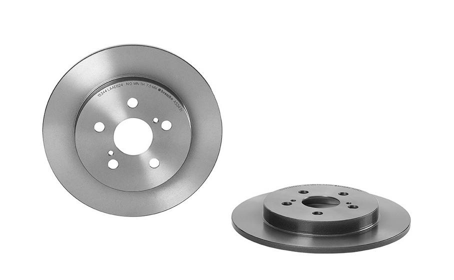 Product of Brembo 08A53431C02 Solid 1 Piece Brake Rotor 