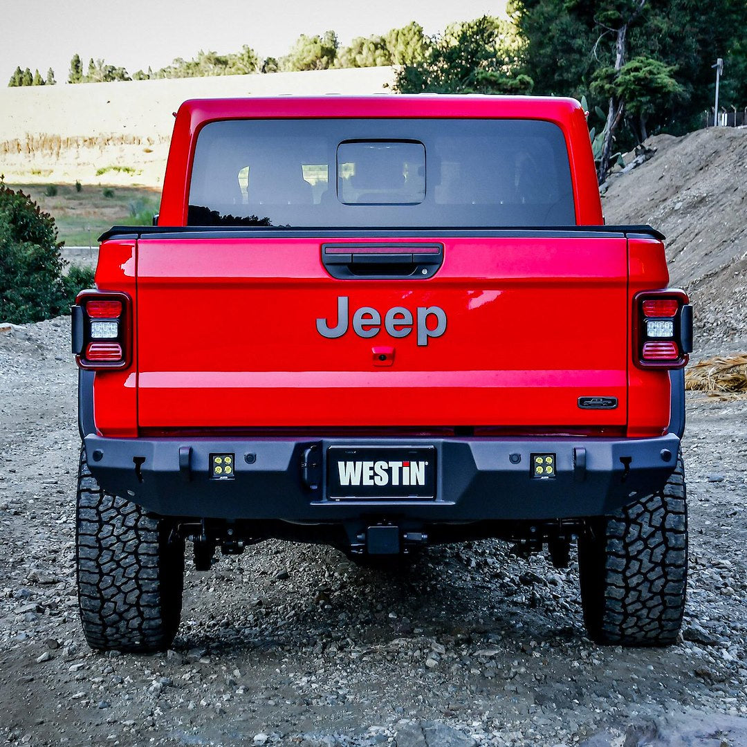 Product of Westin Automotive 59-82075 WJ2 Series Steel Textured Powder Coated Bumper 