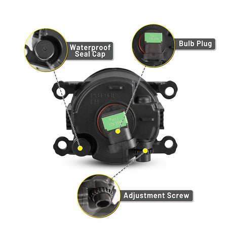 Product of Winjet CFWJ-0197A-C Driving/ Fog Light 