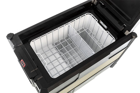 Product of ARB 1.6 Cubic Feet Single Compartment 1 Door Refrigerator , Black/ Tan 