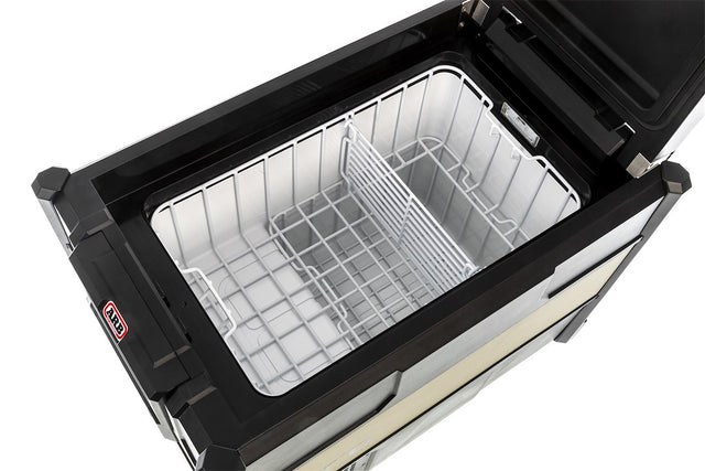 Product of ARB 1.6 Cubic Feet Single Compartment 1 Door Refrigerator , Black/ Tan 