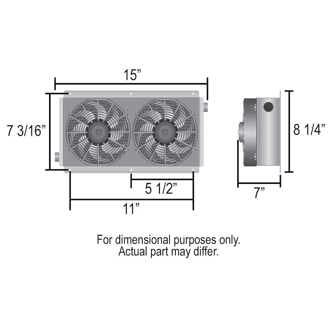 Product of Derale 65840 Fluid Cooler
