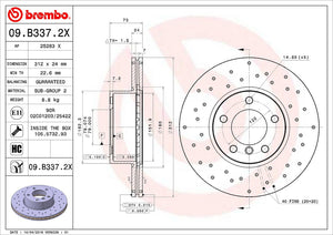 Brembo 09b3372xc02 Brake Rotor||09.B337.2x_2.Jpg||87||brm09b3372x||1653781