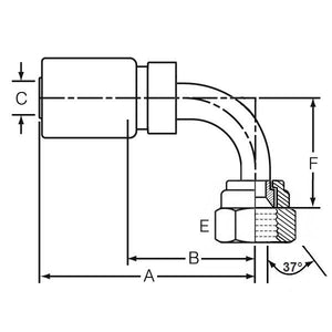 Dayco Products Inc 108602 Hose End Fitting||108602_1.Jpg||86||d35108602||991598