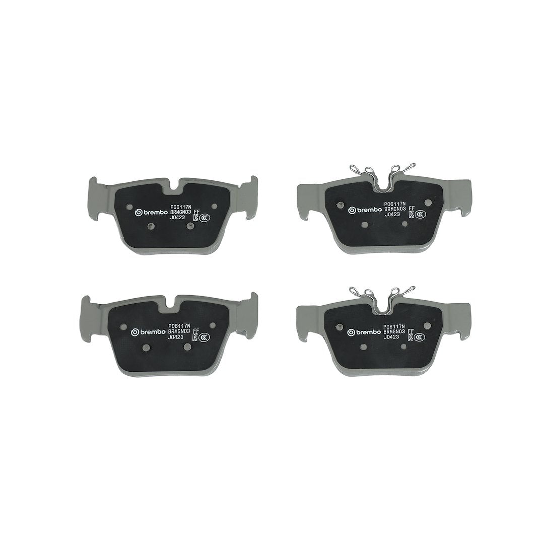 Brembo P06117n Brake Pad||p06117n_Bac.Jpg||86||brmp06117n||1755141
