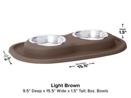 Weathertech (Usa) Dl0801lb Pet Dish||petcomfort_Dl0801_Lightbrown.Png||85||w24dl0801lb||1505714