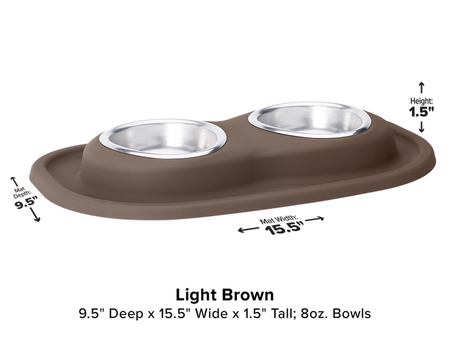 Weathertech (Usa) Dl0801lb Pet Dish||petcomfort_Dl0801_Lightbrown.Png||85||w24dl0801lb||1505714