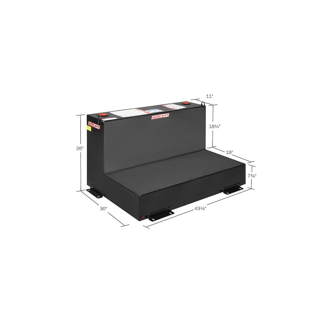 Product of Weather Guard (Werner) 352-5-02 Diesel Liquid Transfer Tank 75 Gallon L-Shape 