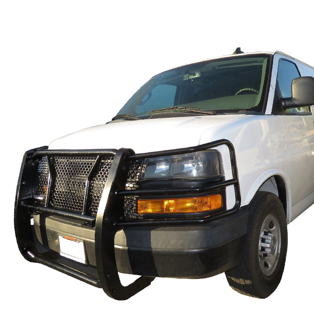 Product of Black Horse Offroad RU-GV02MA-B Grille Guard  