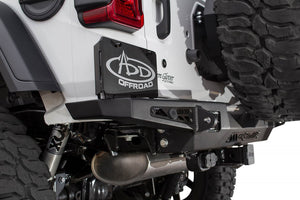 Product of Addictive Desert Designs R961321280103 Stealth Fighter Steel Powder Coated Bumper 