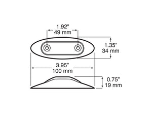 Peterson Mfg. V168xr Clearance Light||prnv168xr_1.Jpg||86||p6jv168xr||1729110