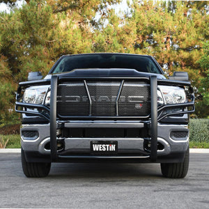 Product of Westin Automotive 57-3975 Grille Guard 1-Piece Black Powder Coated 