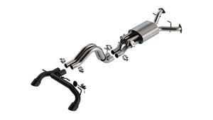 Product of Borla 140934CB ATAK ® Series Cat Back System Dual Exhaust System Kit 